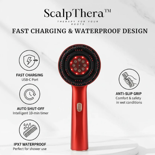 Red Light Scalp Massager