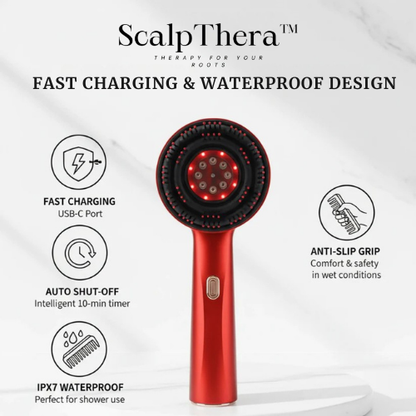 Red Light Scalp Massager