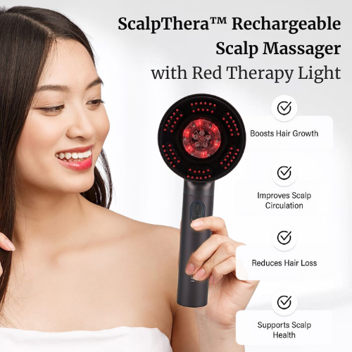 Red Light Scalp Massager